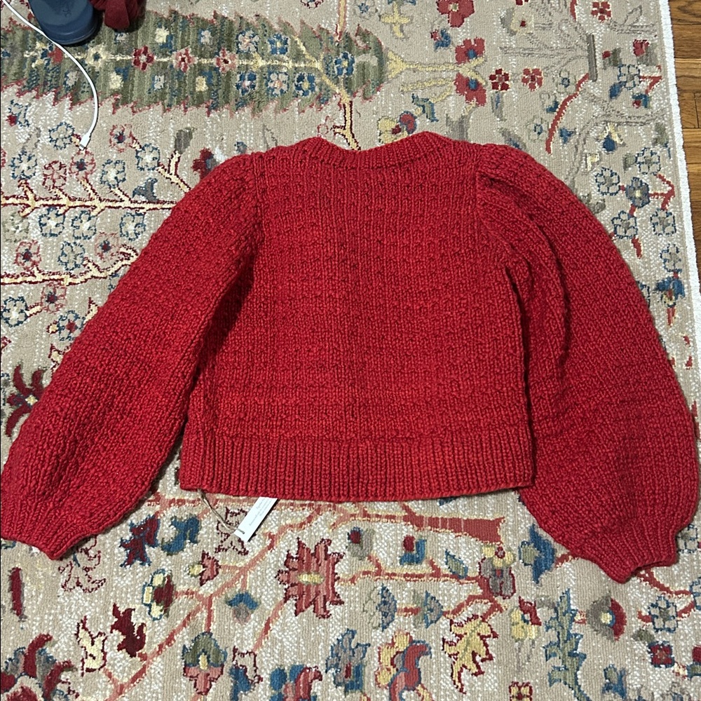 Christy Dawn Red Nola Cardigan - Picture 5 of 5